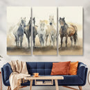 Wild Horses Wall Art Canvas Print, Framed Running Horses Art by MyGreatCanvas | Canvas Wall Art Prints | Photo Prints & Wall Decor