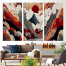 Abstract Mountain Wall Art – Framed Vibrant Landscape Canvas by MyGreatCanvas | Canvas Wall Art Prints | Photo Prints & Wall Decor