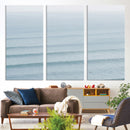 Ocean Waves Wall Art Canvas Print – Framed Solo Surfer Wave