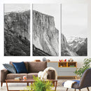El Capitan Wall Art Canvas Print – Framed Yosemite Cliff