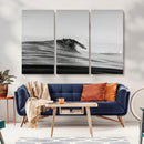 Black Wave Wall Art Canvas Print – Framed Abstract Surf by MyGreatCanvas | Canvas Wall Art Prints | Photo Prints & Wall Decor