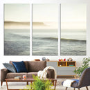 Coastal Cliffs Wall Art Canvas Print – Misty Ocean Seascape