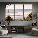 Ocean Surfer Wall Art Canvas Print – Framed Coastal Surf Art by MyGreatCanvas | Canvas Wall Art Prints | Photo Prints & Wall Decor