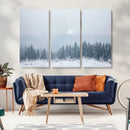 Winter Forest Wall Art Canvas Print – Framed Snowy Landscape by MyGreatCanvas | Canvas Wall Art Prints | Photo Prints & Wall Decor
