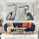Bird Canvas Decor Wall Art Canvas Print – Framed Coastal