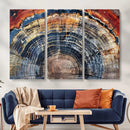 Tree Rings Wall Art Canvas Print – Framed Wood Art Picture by MyGreatCanvas | Canvas Wall Art Prints | Photo Prints & Wall Decor