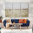 Bison Herd Wall Art Canvas Print – Framed Western Bison
