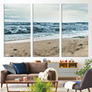 Ocean Wall Art Canvas Print – Moody Coastal Seascape Scene