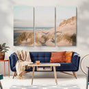 Beach Landscape Wall Art Canvas Print – Framed Sand Dune