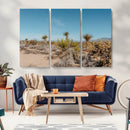Joshua Tree Wall Art Canvas Print – Framed Desert Landscape