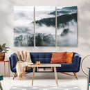 Foggy Forest Landscape Wall Art Canvas Print – Misty by MyGreatCanvas | Canvas Wall Art Prints | Photo Prints & Wall Decor