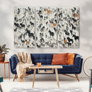 Wild Horse Stampede Wall Art Canvas Print – Monochrome by MyGreatCanvas | Canvas Wall Art Prints | Photo Prints & Wall Decor