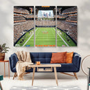Chicago Bears Soldiers Field Wall Art Canvas Print – Framed