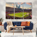Chicago Bears Soldiers Field Wall Art Canvas Print – Framed