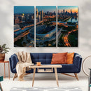 Chicago Bears Soldiers Field Wall Art Canvas Print – Framed
