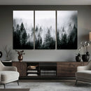 Foggy Forest Wall Art Canvas Print – Mountain Woodland by MyGreatCanvas | Canvas Wall Art Prints | Photo Prints & Wall Decor