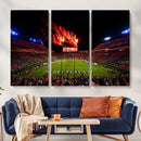 Jordan-Hare Football Stadium Wall Art Canvas Print, Football by MyGreatCanvas | Canvas Wall Art Prints | Photo Prints & Wall Decor