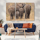 Wild Elephant Wall Art Canvas Print by MyGreatCanvas | Canvas Wall Art Prints | Photo Prints & Wall Decor