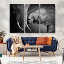 Elephant Family Wall Art Canvas, Framed Elephant Family by MyGreatCanvas | Canvas Wall Art Prints | Photo Prints & Wall Decor