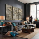 World Map Canvas Print – Detailed Map of the World Wall Art