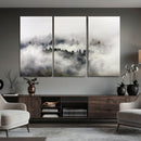 Foggy Forest Wall Art Canvas Print, Misty Pine Tree by MyGreatCanvas | Canvas Wall Art Prints | Photo Prints & Wall Decor