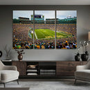 Green Bay Packers Stadium Wall Art Canvas Print, Lambeau by MyGreatCanvas | Canvas Wall Art Prints | Photo Prints & Wall Decor