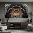 Abstract Wood Grain Canvas Print, Tree Ring Pattern Wall by MyGreatCanvas | Canvas Wall Art Prints | Photo Prints & Wall Decor