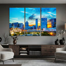 Atlanta Skyline Wall Art Canvas Print, Atlanta Downtown by MyGreatCanvas | Canvas Wall Art Prints | Photo Prints & Wall Decor