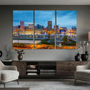 Baltimore Skyline Wall Art Canvas Print, Baltimore Downtown by MyGreatCanvas | Canvas Wall Art Prints | Photo Prints & Wall Decor