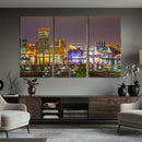 Baltimore Skyline Wall Art Canvas Print, Baltimore Downtown by MyGreatCanvas | Canvas Wall Art Prints | Photo Prints & Wall Decor