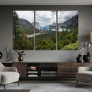 Yosemite Valley Wall Art Canvas Print – Misty Mountain by MyGreatCanvas | Canvas Wall Art Prints | Photo Prints & Wall Decor