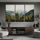 Mountain Forest Wall Art Canvas Print, Alpine Landscape by MyGreatCanvas | Canvas Wall Art Prints | Photo Prints & Wall Decor