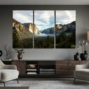 Yosemite Valley Mountain Wall Art Canvas Print, Granite by MyGreatCanvas | Canvas Wall Art Prints | Photo Prints & Wall Decor