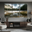 Yosemite Valley Mountain Wall Art Canvas Print, Granite by MyGreatCanvas | Canvas Wall Art Prints | Photo Prints & Wall Decor