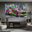 Graffiti Sports Car Street Art Wall Art Canvas Print, by MyGreatCanvas | Canvas Wall Art Prints | Photo Prints & Wall Decor