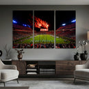 Auburn Stadium Wall Art Canvas Print, College Football Night by MyGreatCanvas | Canvas Wall Art Prints | Photo Prints & Wall Decor