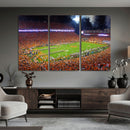 Clemson Football Stadium Wall Art Canvas Print, College by MyGreatCanvas | Canvas Wall Art Prints | Photo Prints & Wall Decor