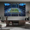 Detroit Lions Stadium Wall Art Canvas Print, Football Field by MyGreatCanvas | Canvas Wall Art Prints | Photo Prints & Wall Decor