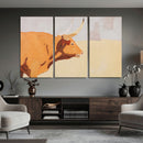 Minimal Longhorn Bull Wall Art Canvas Print, Neutral Western by MyGreatCanvas | Canvas Wall Art Prints | Photo Prints & Wall Decor