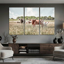Texas Longhorn Cattle Wall Art Canvas Print, Rustic Ranch by MyGreatCanvas | Canvas Wall Art Prints | Photo Prints & Wall Decor