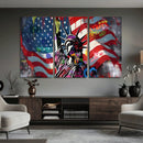 USA Statue of Liberty Graffiti Street Art Wall Art Canvas by MyGreatCanvas | Canvas Wall Art Prints | Photo Prints & Wall Decor