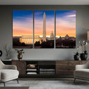 Washington DC Skyline Wall Art Canvas Print – Lincoln by MyGreatCanvas | Canvas Wall Art Prints | Photo Prints & Wall Decor