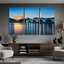 Washington DC Wall Art Canvas Print – Lincoln Memorial Night by MyGreatCanvas | Canvas Wall Art Prints | Photo Prints & Wall Decor