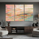 Abstract Pastel Landscape Wall Art Canvas Print – Soft Pink by MyGreatCanvas | Canvas Wall Art Prints | Photo Prints & Wall Decor