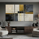 Abstract Gold and Black Wall Art Canvas Print – Modern by MyGreatCanvas | Canvas Wall Art Prints | Photo Prints & Wall Decor