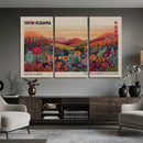 Yayoi Kusama Colorful Landscape Wall Art Canvas Print – by MyGreatCanvas | Canvas Wall Art Prints | Photo Prints & Wall Decor