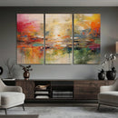 Colorful Abstract Canvas Wall Art — Large Textured Oil by MyGreatCanvas | Canvas Wall Art Prints | Photo Prints & Wall Decor