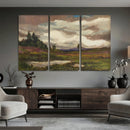 Gustav Macoun Heathland Canvas Print, Czech Landscape Oil by MyGreatCanvas | Canvas Wall Art Prints | Photo Prints & Wall Decor