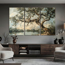 Old Oak Tree Canvas Wall Art, Turner Inspired Romantic by MyGreatCanvas | Canvas Wall Art Prints | Photo Prints & Wall Decor