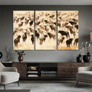 Texas Longhorn Sepia Canvas Wall Art, Western Cattle by MyGreatCanvas | Canvas Wall Art Prints | Photo Prints & Wall Decor